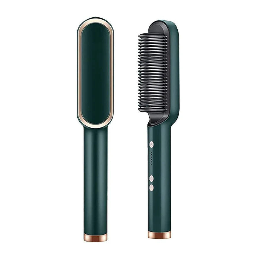 GlowLiss® - Cepillo Alisador Premium - Transforma tu Melena en Segundos😍