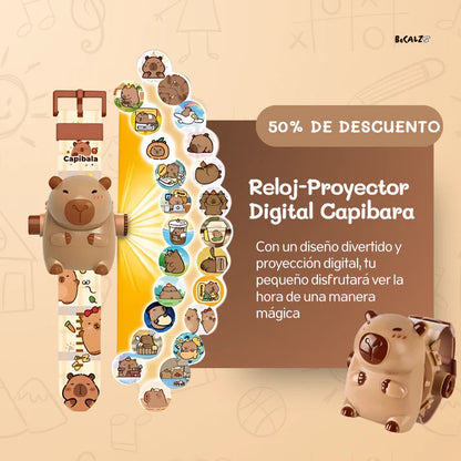 Reloj Proyector Digital Capibara 😱